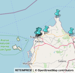 Mappa VIA G.LA RUSSA, 91016 Erice TP, Italia (18.02364)