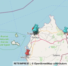 Mappa Via Giovanni Adragna, 91100 Trapani TP, Italia (19.00182)