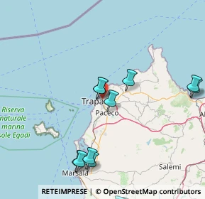 Mappa Via Senia Favara, 91100 Trapani TP, Italia (24.58071)