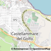 Kort Castellammare del Golfo