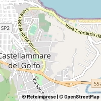 Kort Castellammare del Golfo