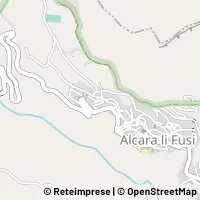 Mapa Alcara Li Fusi
