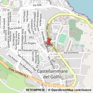 Mappa Via della Repubblica, 23, 91014 Castellammare del Golfo TP, Italia, 91014 Castellammare del Golfo, Trapani (Sicilia)