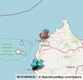 Mappa Via Nausica, 91100 Trapani TP, Italia (20.15059)