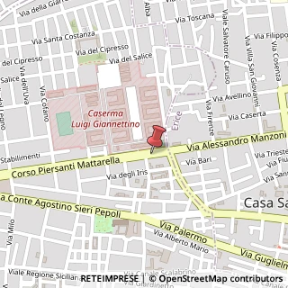 Mappa Corso Pier Santi Mattarella, 240, 91100 Trapani, Trapani (Sicilia)