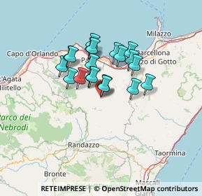 Mappa Piazza Napoleone, 98065 Montalbano Elicona ME, Italia (10.984)