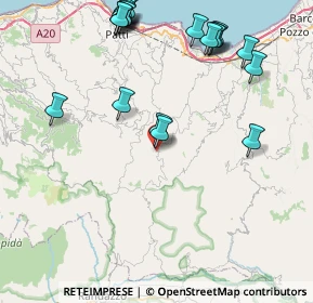 Mappa Piazza Napoleone, 98065 Montalbano Elicona ME, Italia (11.2815)