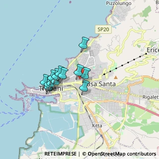 Mappa Via Dell'Olmo, 91100 Trapani TP, Italia (1.49462)