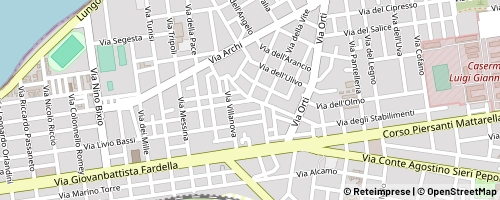 Mappa Trapani