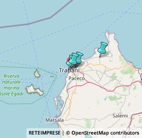 Mappa Piazza 21 Aprile, 91100 Trapani TP, Italia (39.08455)