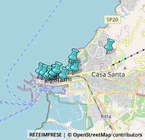 Mappa Piazza 21 Aprile, 91100 Trapani TP, Italia (1.35462)