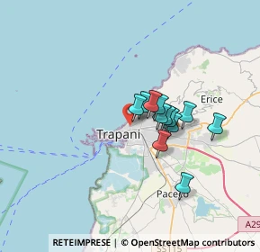 Mappa Piazza 21 Aprile, 91100 Trapani TP, Italia (2.58667)