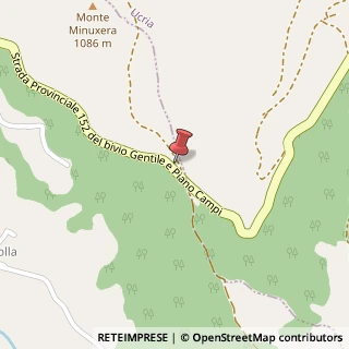 Mappa Contrada Casiti, 4, 98078 Ucria, Messina (Sicilia)