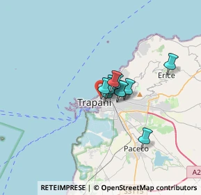 Mappa Via Nicolò Riccio, 91100 Trapani TP, Italia (1.90364)