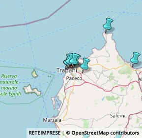 Mappa Via Capitano Fodale Michele, 91100 Trapani TP, Italia (18.76167)