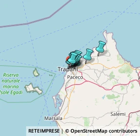 Mappa Via Messina, 91100 Trapani TP, Italia (3.03455)