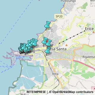 Mappa Via Pier Santi Mattarella, 91100 Trapani TP, Italia (2.05)