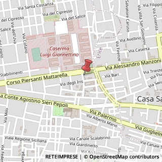 Mappa Via dei Cedri, 3, 91100 Trapani, Trapani (Sicilia)