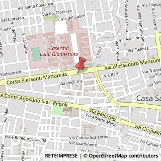 Mappa Corso Piersanti Mattarella, 210, 91100 Trapani, Trapani (Sicilia)