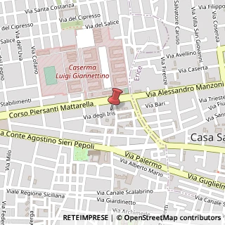 Mappa Via degli Iris, 51, 91100 Trapani, Trapani (Sicilia)