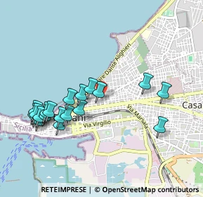 Mappa Via XX Settembre, 91100 Trapani TP, Italia (1.154)