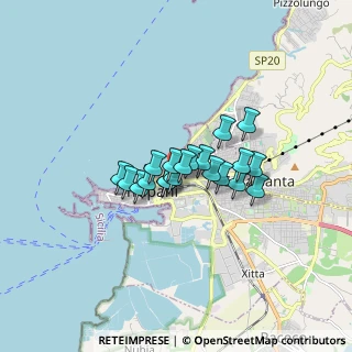Mappa Via XX Settembre, 91100 Trapani TP, Italia (1.161)