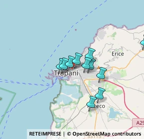 Mappa Via XX Settembre, 91100 Trapani TP, Italia (2.96818)