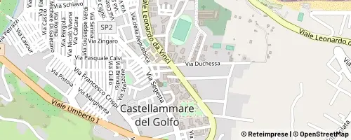 Mappa Castellammare del Golfo