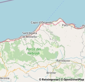 Mappa 98070 Longi ME, Italia (14.63)