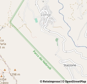 Mappa 98070 Longi ME, Italia (0.56154)