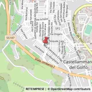 Mappa Via Francesco Crispi, 52, 91014 Castellammare del Golfo, Trapani (Sicilia)