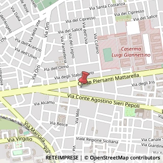 Mappa Via Giovanni Adragna, 1, 91100 Trapani, Trapani (Sicilia)
