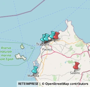 Mappa Via Formica, 91100 Trapani TP, Italia (21.13091)