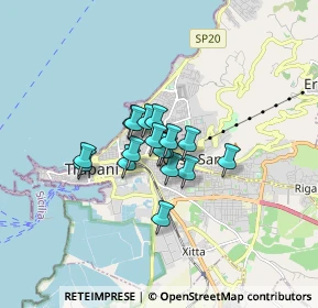 Mappa Via Formica, 91100 Trapani TP, Italia (1.04412)