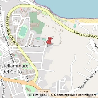 Mappa Via Duchessa, 33, 91014 Castellammare del Golfo, Trapani (Sicilia)