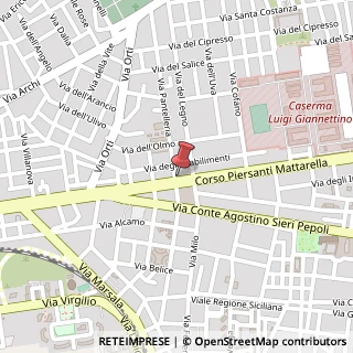 Mappa Corso Piersanti Mattarella, 11, 91100 Trapani, Trapani (Sicilia)