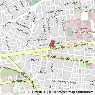 Mappa Corso Piersanti Mattarella, 54, 91100 Trapani, Trapani (Sicilia)