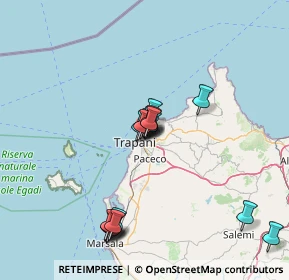 Mappa Via Francesco Rodolico, 91100 Trapani TP, Italia (14.82941)