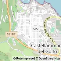 Hartă Castellammare del Golfo