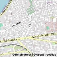 Mapa Trapani