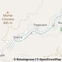 Mapa Fondachelli-Fantina