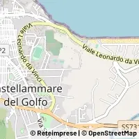 Kort Castellammare del Golfo