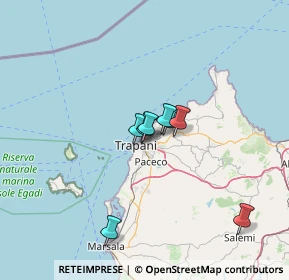 Mappa Via Convento S. Francesco di Paola, 91100 Trapani TP, Italia (21.37)