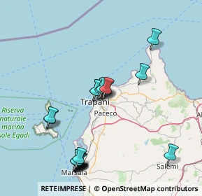 Mappa Via Convento S. Francesco di Paola, 91100 Trapani TP, Italia (18.3095)