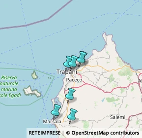 Mappa Via Convento S. Francesco di Paola, 91100 Trapani TP, Italia (38.02)