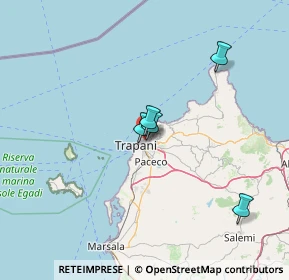 Mappa Via Convento S. Francesco di Paola, 91100 Trapani TP, Italia (45.86154)