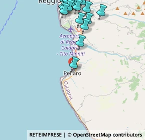 Mappa Lungomare di Pellaro, 89100 Reggio di Calabria RC, Italia (6.169)