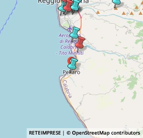 Mappa Lungomare di Pellaro, 89100 Reggio di Calabria RC, Italia (6.9715)