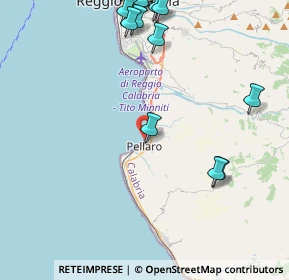 Mappa Lungomare di Pellaro, 89100 Reggio di Calabria RC, Italia (6.858)