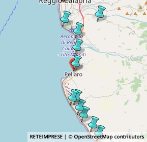 Mappa Lungomare di Pellaro, 89100 Reggio di Calabria RC, Italia (6.491)